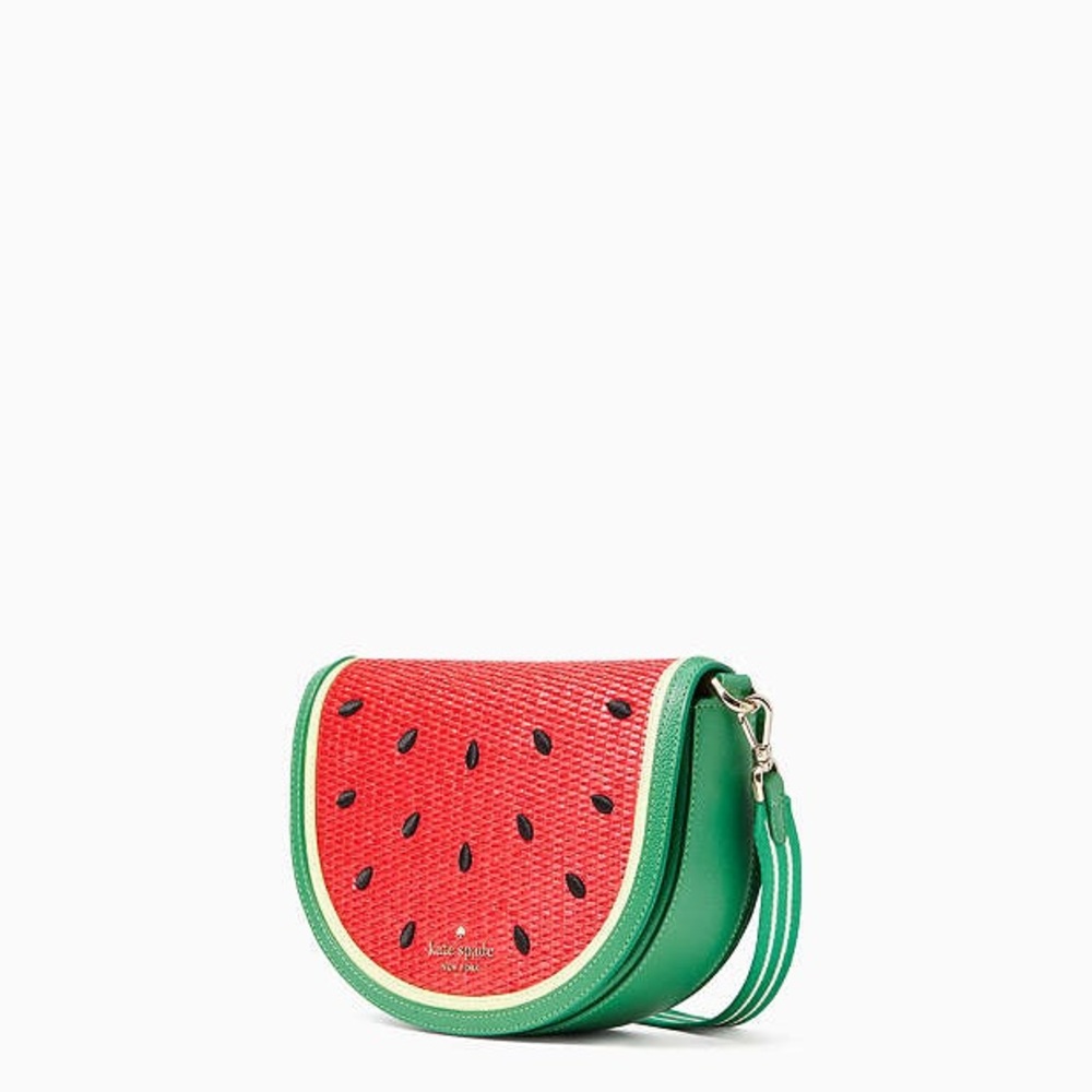 Kate Spade Watermelon Crescent Crossbody - Picture 3 of 9